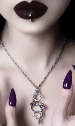 ROGUE AND WOLF Callisto [Mirror Steel] | NECKLACE