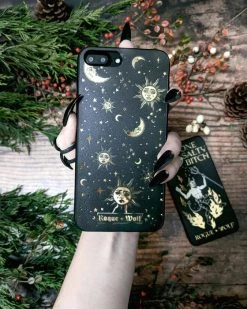 ROGUE AND WOLF Celestial [Gold] | PHONE CASE -Restyle Sales Shop rogue and wolf celestial gold phone case 4 92560b54 6e34 4f41 b687 1e64ff212e08 700x700