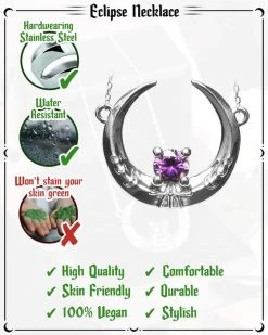 ROGUE AND WOLF Eclipse [Mirror Steel] | NECKLACE -Restyle Sales Shop rogue and wolf eclipse mirror steel necklace 8 6d3121db 6ec9 446a bbec 81d1cd494ba4 700x700