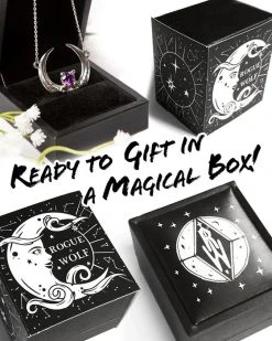 ROGUE AND WOLF Eclipse [Sterling Silver] | NECKLACE -Restyle Sales Shop rogue and wolf eclipse sterling silver necklace 6 700x700