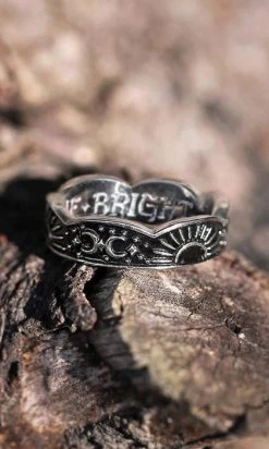 ROGUE AND WOLF Moonrise [Blackened Steel] | RING -Restyle Sales Shop rogue and wolf moonrise blackened steel ring 5 2a116245 d55d 4f42 83a5 a3ea4fb211c1 700x700