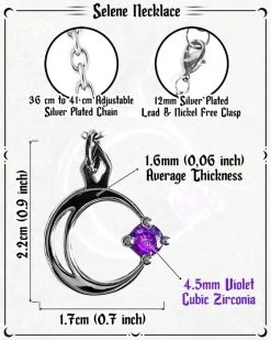 ROGUE AND WOLF Selene [Mirror Steel] | NECKLACE -Restyle Sales Shop rogue and wolf selene mirror steel necklace 7 2dc43311 7ce6 43ca aa52 f2d2facd740d 700x700