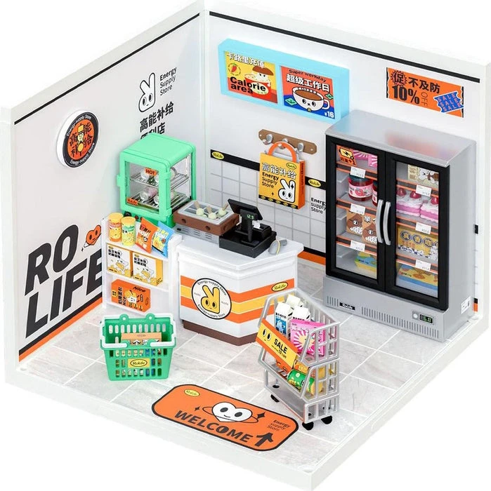 ROLIFE Super Creator Energy Supply Store | DIY MINIATURE HOUSE KIT 4 ROLIFE Super Creator Energy Supply Store | DIY MINIATURE HOUSE KIT - Image 2