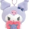 SANRIO Kuromi Take My Heart | PLUSH KEYCHAIN