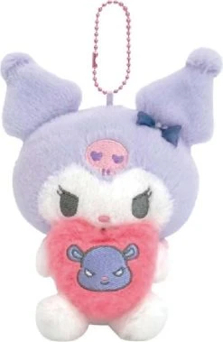 SANRIO Kuromi Take My Heart | PLUSH KEYCHAIN