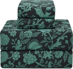 SIN IN LINEN Absinthe Bats | QUEEN SHEET SET -Restyle Sales Shop sin in linen absinthe bats king sheets set 1 c449155c 7230 4572 a5bb b2aa90b368e3 700x700