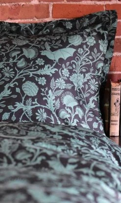 SIN IN LINEN Absinthe Bats | QUEEN SHEET SET -Restyle Sales Shop sin in linen absinthe bats king sheets set 5 1607a31f 43e5 4446 9242 966257b2ca48 700x700