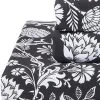SIN IN LINEN Elysian Fields [Black] | KING SHEET SET -Restyle Sales Shop sin in linen elysian fields black sheet set 1 700x700