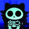 SLEEPYVILLE CRITTERS Glow In The Dark Sugar Skull Cat | CROSSBODY BAG -Restyle Sales Shop sleepyville critters glow in the dark sugar skull cat crossbody bag 2 041820bf 8ec9 406f a889 0bf5054ef369 700x700