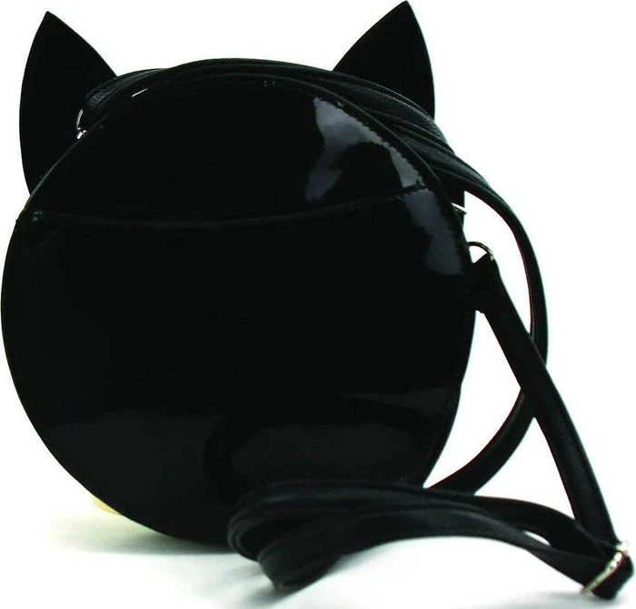 SLEEPYVILLE CRITTERS Mystical Black Cat Face | HANDBAG 4 SLEEPYVILLE CRITTERS Mystical Black Cat Face | HANDBAG - Image 2