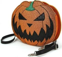 SLEEPYVILLE CRITTERS Two Faced Jack O'Lantern | HANDBAG