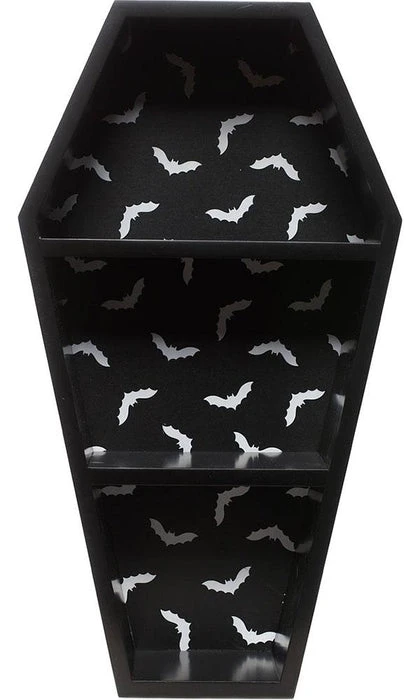 SOURPUSS Bat Print Coffin | SHELF 3 SOURPUSS Bat Print Coffin | SHELF