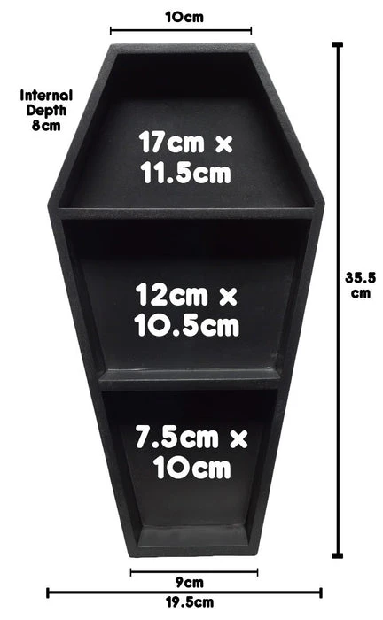 SOURPUSS Bat Print Coffin | SHELF 6 SOURPUSS Bat Print Coffin | SHELF - Image 4