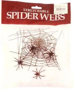 MISCELLANEOUS Spider Web With Spiders | DECORATION*