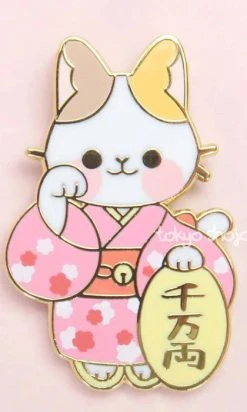 TOKYO SHOJO Kimono Maneki Neko | PIN