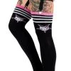 TOO FAST APPAREL Hello Satan Kitty | THIGH HIGH GARTER SOCKS -Restyle Sales Shop too fast apparel hello satan kitty thigh high garter socks 1 27ad4c85 5e23 465d bc0c 03d35c37f8ff 700x700