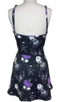 TOO FAST APPAREL Spooky Gang | MINI SKATER DRESS -Restyle Sales Shop too fast apparel spooky gang mini skater dress 3 59504c18 9b95 4dca 8043 d2b52dadbe86 700x700