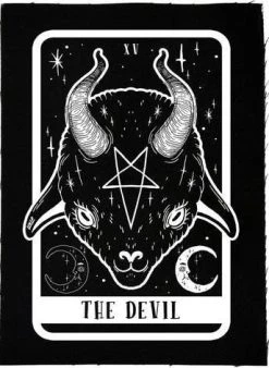 TOO FAST APPAREL The Devil Tarot Baby Goat | PATCH