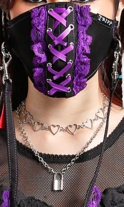 TRIPP NYC Lolita [Black/Purple] | FACE COVER*