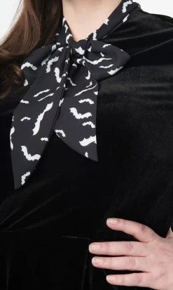 UNIQUE VINTAGE Bat [Black] | VELVET DRESS* -Restyle Sales Shop unique vintage black bat print she e o dress 7 d857eb6d 9e29 40aa ac2d 003398d27ad5 700x700