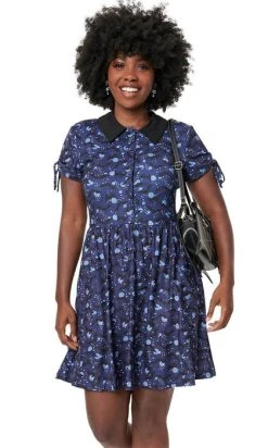 UNIQUE VINTAGE Bats [Purple/Black] | BRADY DRESS** -Restyle Sales Shop unique vintage purple black bats print brady flare dress 1 6e43d699 d50d 4fe7 8510 9fed5dccbed1 700x700