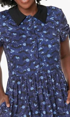 UNIQUE VINTAGE Bats [Purple/Black] | BRADY DRESS** -Restyle Sales Shop unique vintage purple black bats print brady flare dress 3 37562887 5363 40b5 b963 90c4326c8bbf 700x700